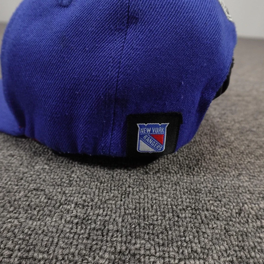 New York Rangers Hat Cap Snap Back Boys One Size Blue Red NHL Hockey Youth